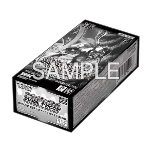 Digimon Card Game - Limited Card Pack Display - Final Crest - LM-08 EN