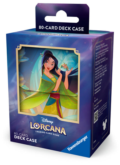 Ravensburger Artwork Deckbox 80+ - Disney Lorcana - Mulan