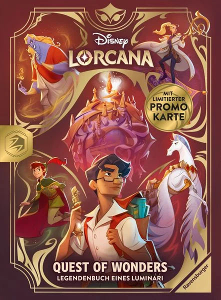 Disney Lorcana - Quest of Wonders - Legendenbuch eines Luminari - DE