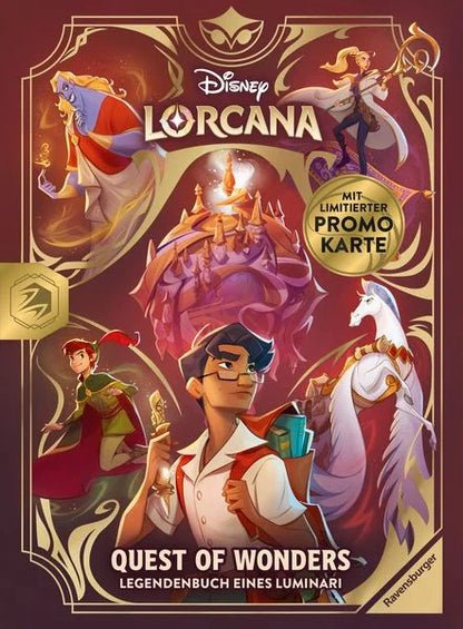 Disney Lorcana - Quest of Wonders - Legendenbuch eines Luminari - DE