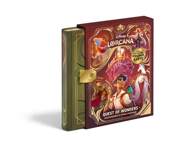 Disney Lorcana - Quest of Wonders - Legendenbuch eines Luminari - DE
