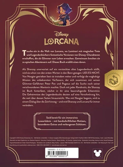 Disney Lorcana - Quest of Wonders - Legendenbuch eines Luminari - DE