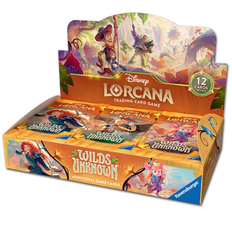 Disney Lorcana TCG - Wilds Unknown - Booster Display EN