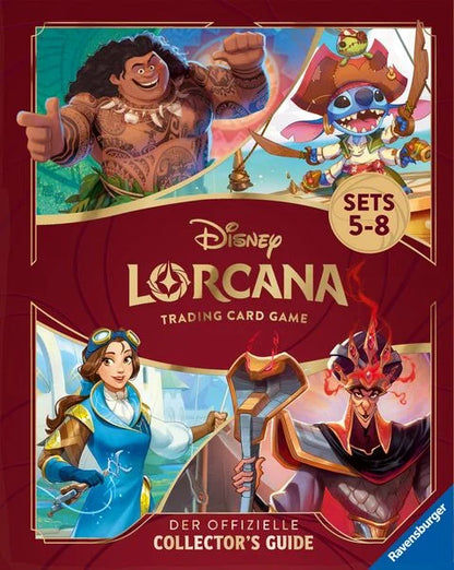 Disney Lorcana - Collector's Guide Set 5-8 Deutsch