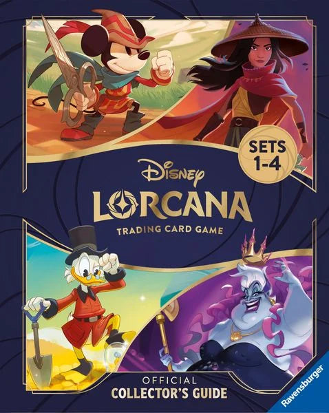 Disney Lorcana - Collector's Guide Set 1-4 Englisch