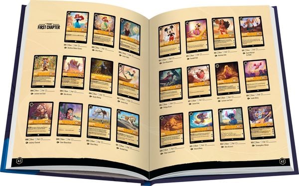 Disney Lorcana - Collector's Guide Set 1-4 Englisch