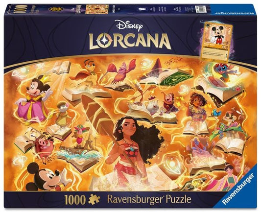 Disney Lorcana - Glimmers of the Realm: Amber Puzzle 1000 Teile