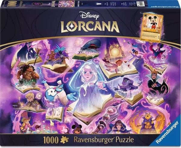 Disney Lorcana - Glimmers of the Realm: Amethyst Puzzle 1000 Teile