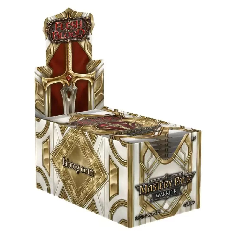 Flesh & Blood - Mastery Pack Warrior - Booster Display