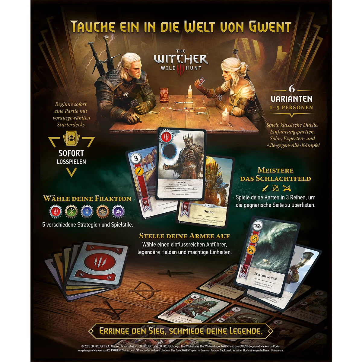 Gwent: Das legendäre Kartenspiel