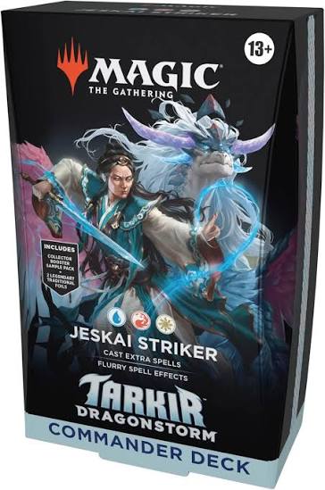 Magic: The Gathering - Tarkir Dragonstorm - Jeskai Striker - Commander Deck EN