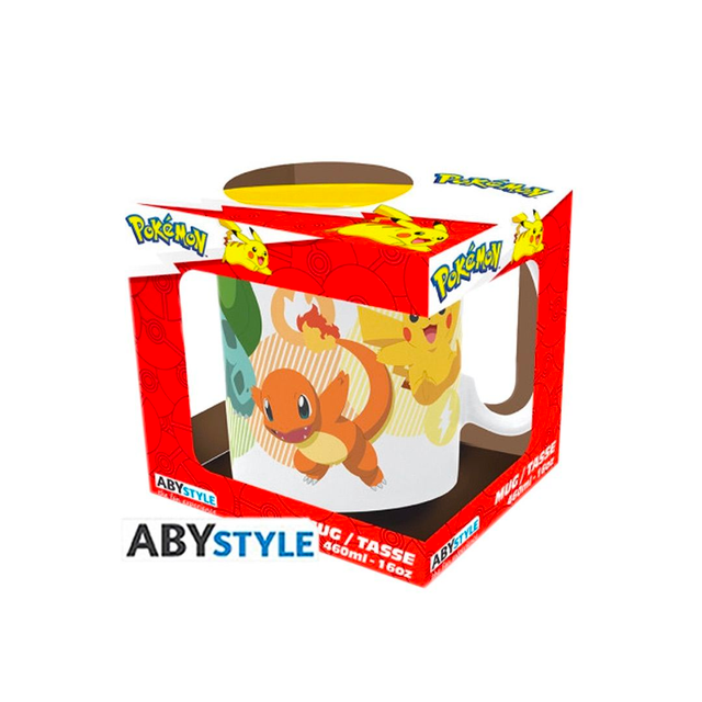 Pokémon Mug (460ml) Stil: Pikachu and Starters