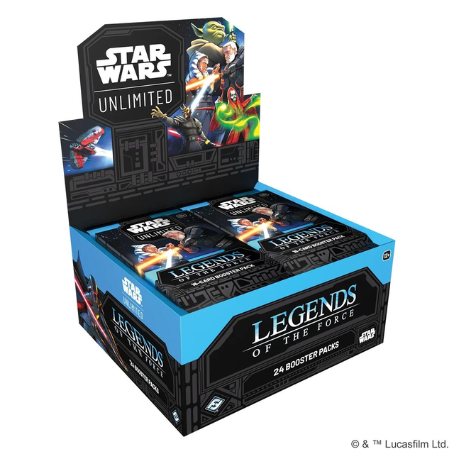 Star Wars: Unlimited – Legenden der Macht Display