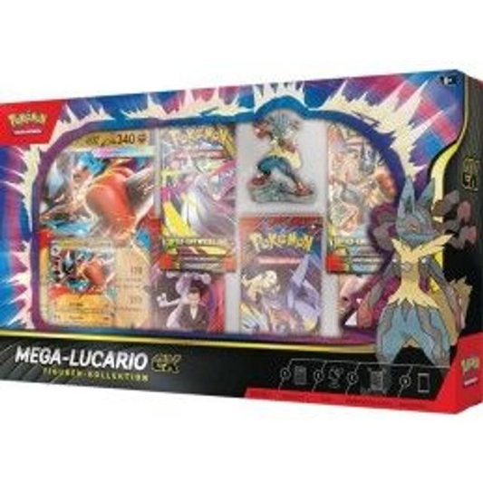 PRE-ORDER Pokémon Mega Lucario Ex Figuren Kollektion DE