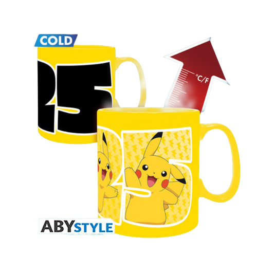 Pokémon Mug Heat Change (460 ml) Pikachu 25