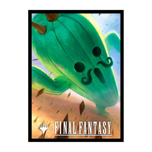Ultra Pro - Matte Deck Protector Sleeves Final Fantasy Jumbo Cactuar