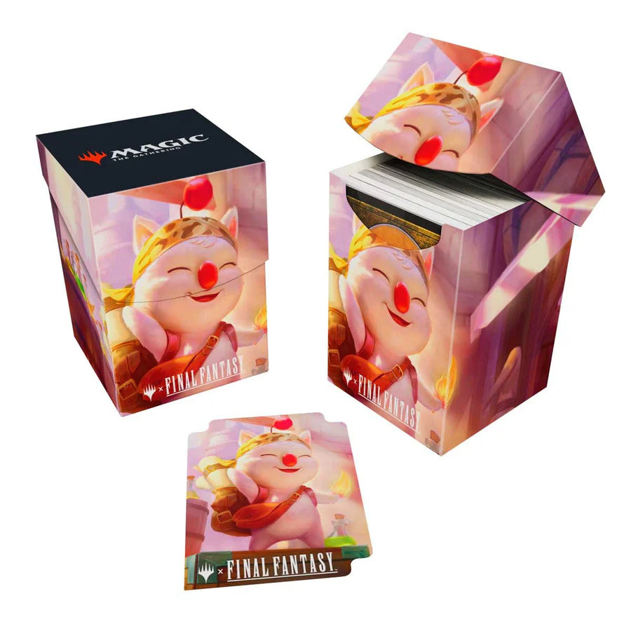 Ultra Pro - Deck Box 100+ Final Fantasy Stiltzkin, Moogle Merchant