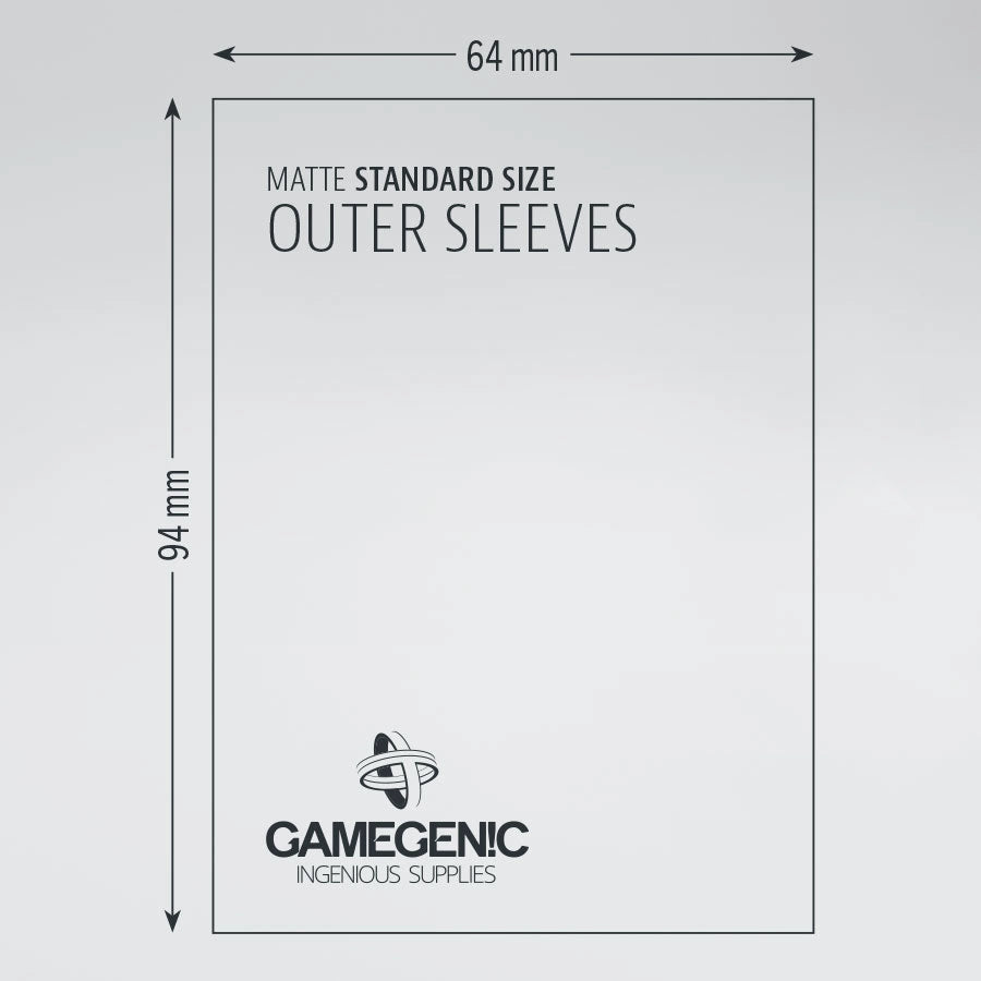 Gamegenic - Standard Size Outer Sleeves