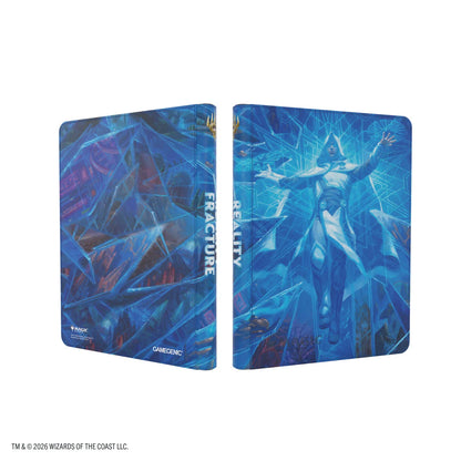 Gamegenic - Magic: The Gathering - Reality Fracture Zip-Up Album 18-Pocket - Overwrite the Multiverse