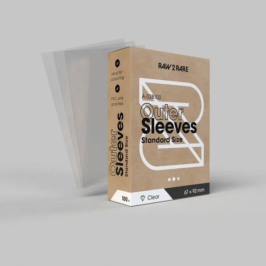 Raw2Rare - Outer Sleeves Standard Size