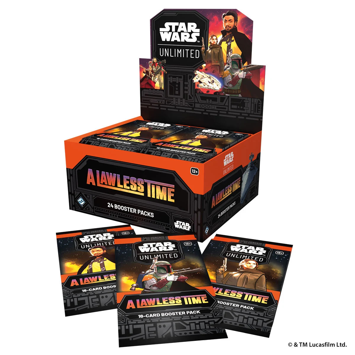 Star Wars: Unlimited – A Lawless Time (Booster-Display)