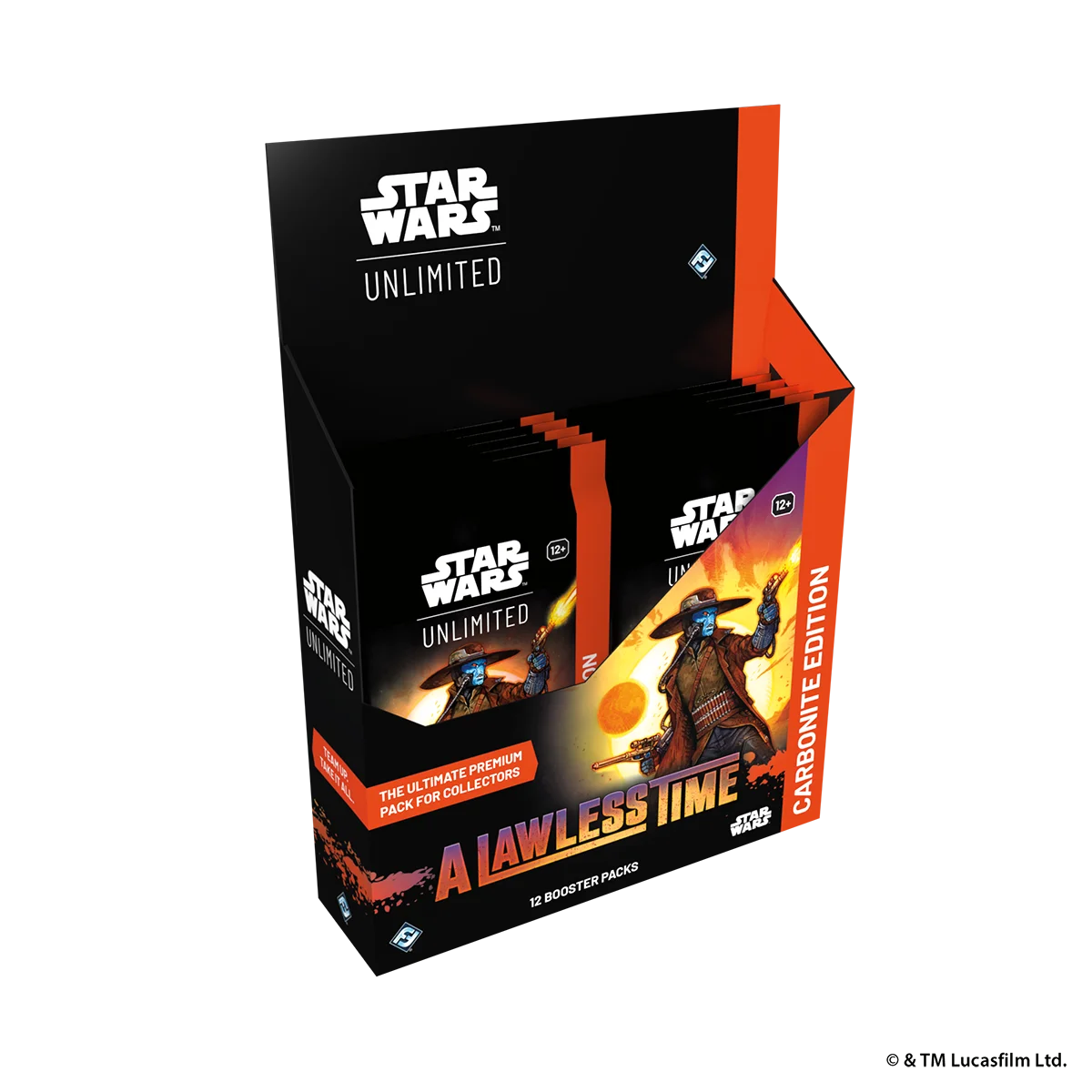 Star Wars: Unlimited – A Lawless Time Carbonite Booster Display (englisch)