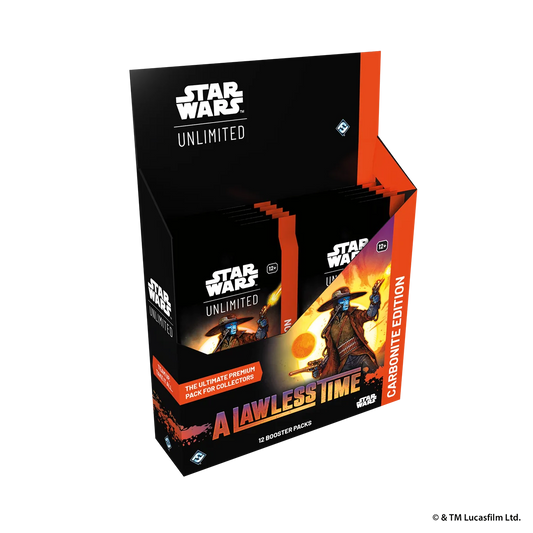Star Wars: Unlimited – A Lawless Time Carbonite Booster Display (englisch)