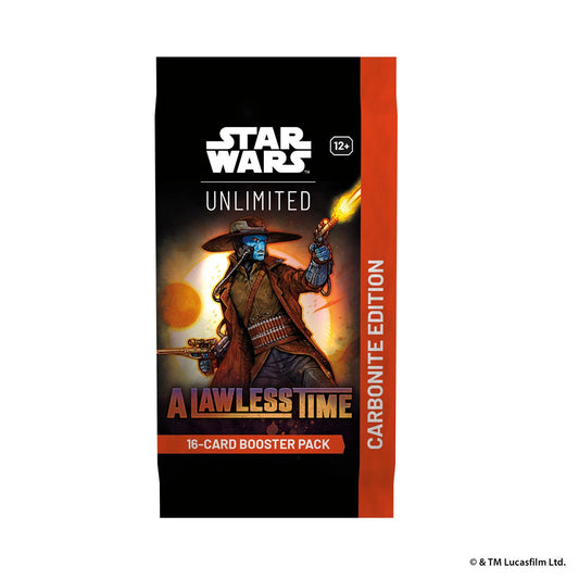 Star Wars: Unlimited – A Lawless Time Carbonite Booster (englisch)