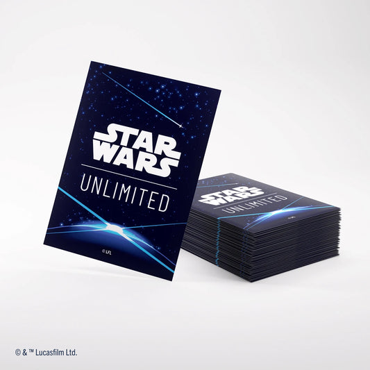 Star Wars: Unlimited Art Sleeves Double Sleeving Pack – Space Blue