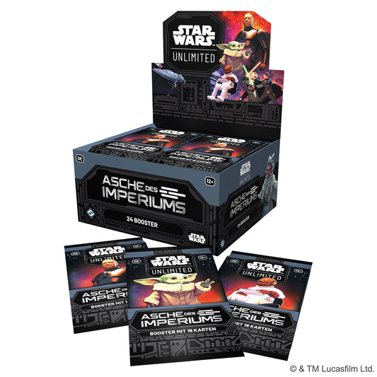 Star Wars: Unlimited - Star Wars: Unlimited – Asche des Imperiums (Booster-Display) DE