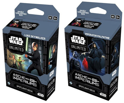 Star Wars: Unlimited - Asche des Imperiums - Spotlight Deck DE
