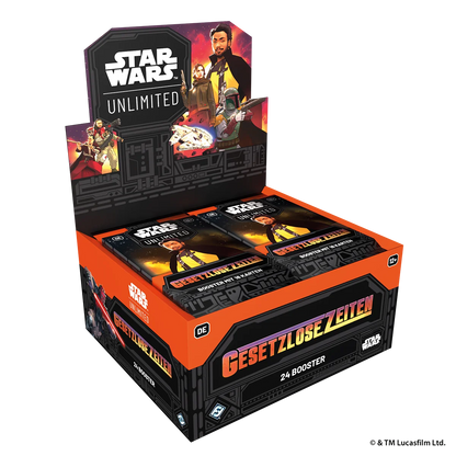 Star Wars: Unlimited – Gesetzlose Zeiten (Booster-Display)