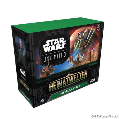 Star Wars: Unlimited – Heimatwelten (Prerelease-Box) DE