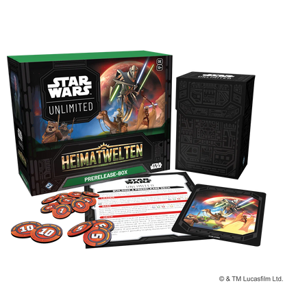 Star Wars: Unlimited – Heimatwelten (Prerelease-Box) DE