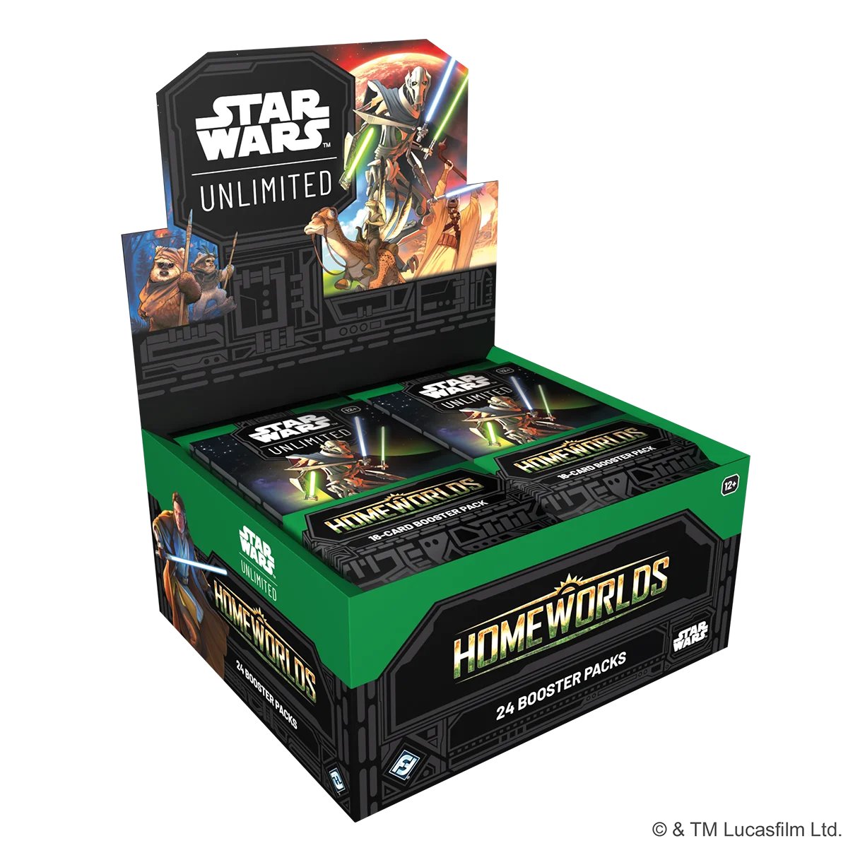 Star Wars: Unlimited – Homeworlds (Booster-Display) EN