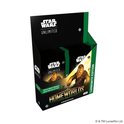 Star Wars: Unlimited – Homeworlds (Carbonite Booster Display)