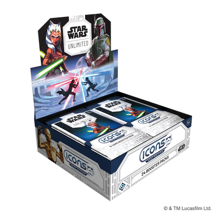 Star Wars: Unlimited – Icons 2027 Edition (Booster-Display) EN