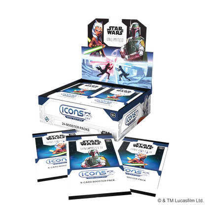 Star Wars: Unlimited – Icons 2027 Edition (Booster-Display) EN
