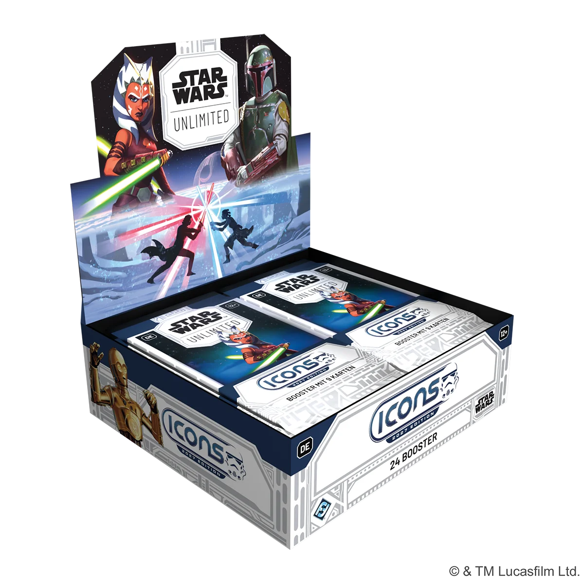 Star Wars: Unlimited – Icons 2027 Edition (Booster-Display) DE