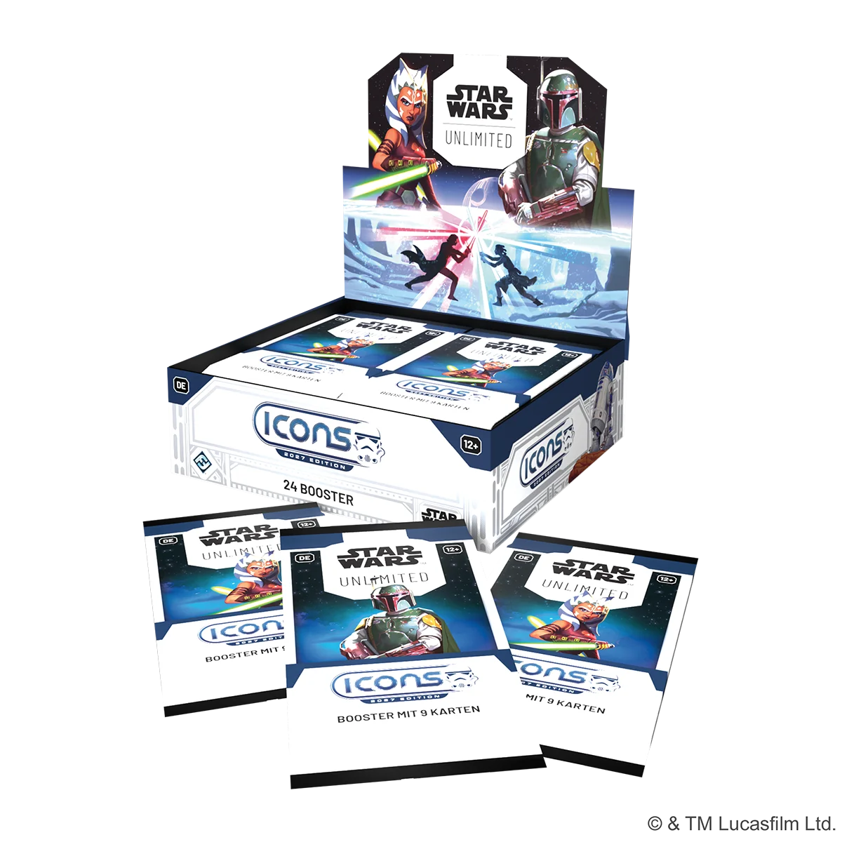 Star Wars: Unlimited – Icons 2027 Edition (Booster-Display) DE