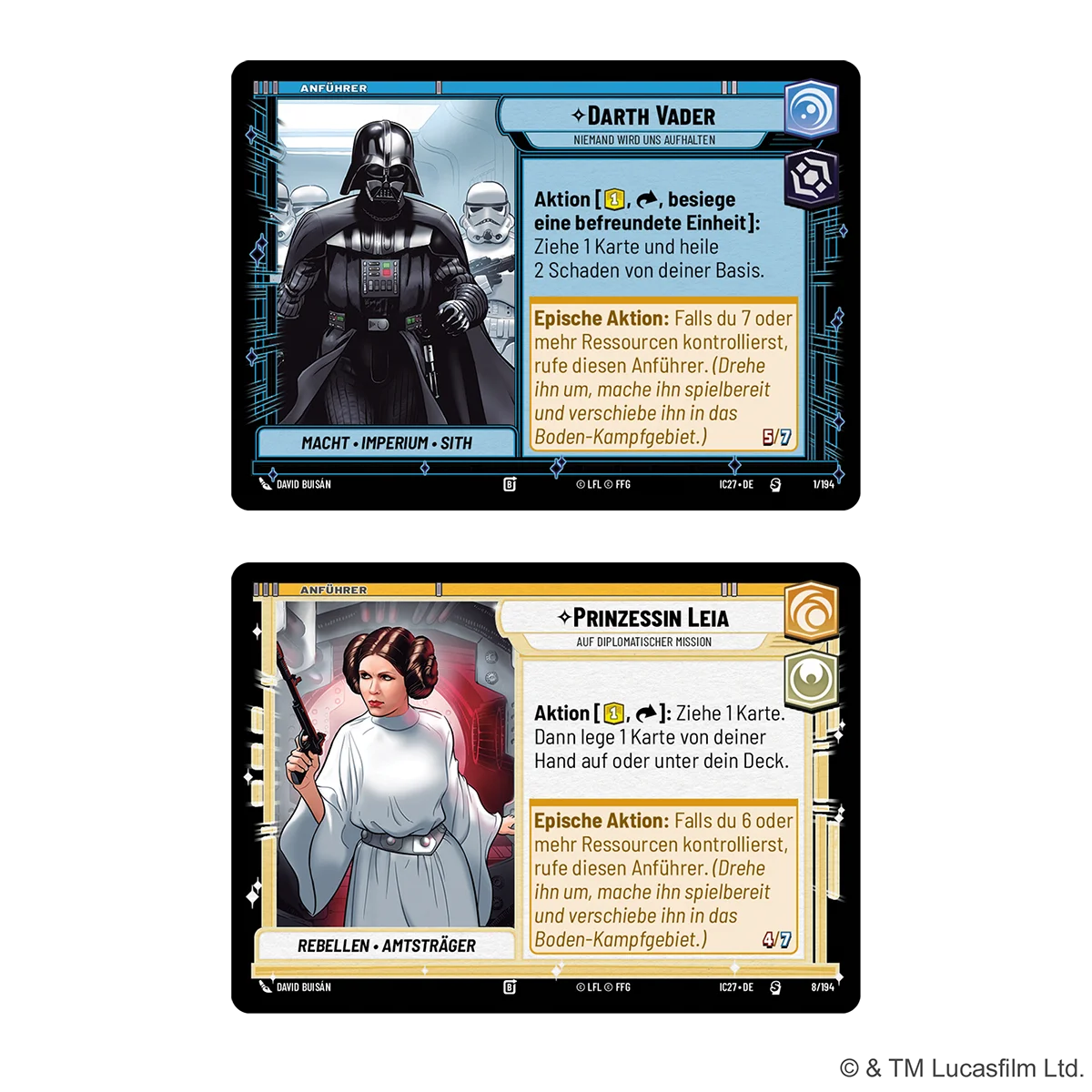 Star Wars: Unlimited – Icons 2027 Edition (Starter Box) EN