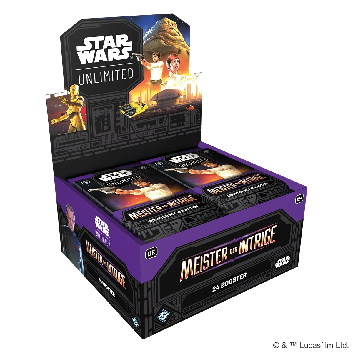 Star Wars: Unlimited – Meister der Intrige Display