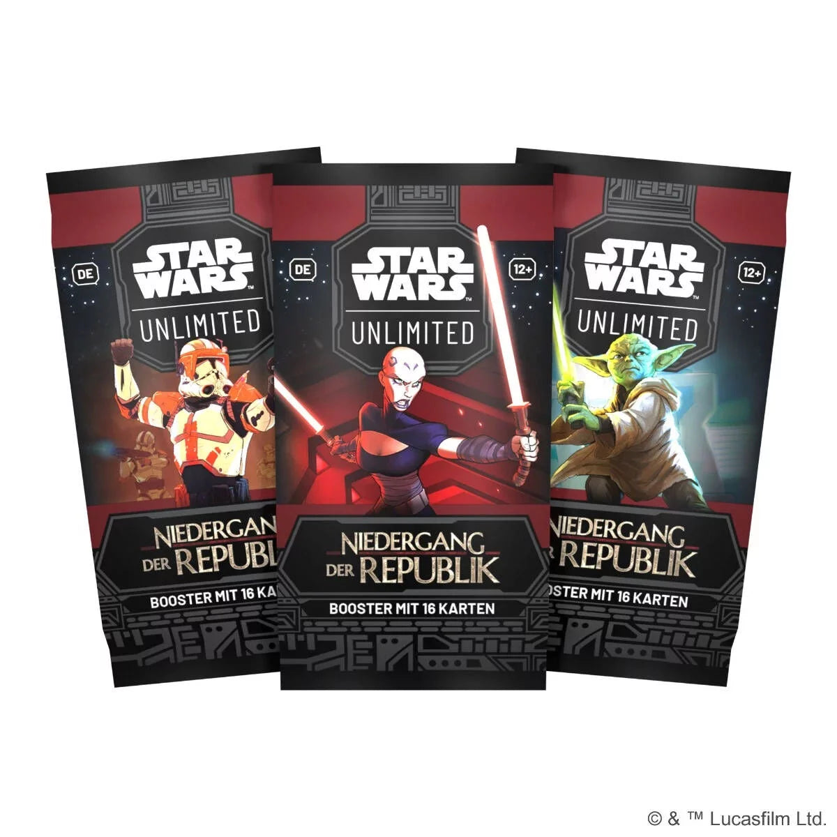 Star Wars: Unlimited - Niedergang der Republik Booster DE