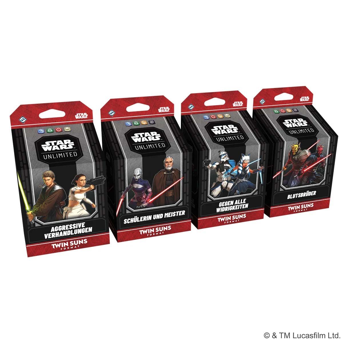 Star Wars: Unlimited - Twin Suns Decks DE