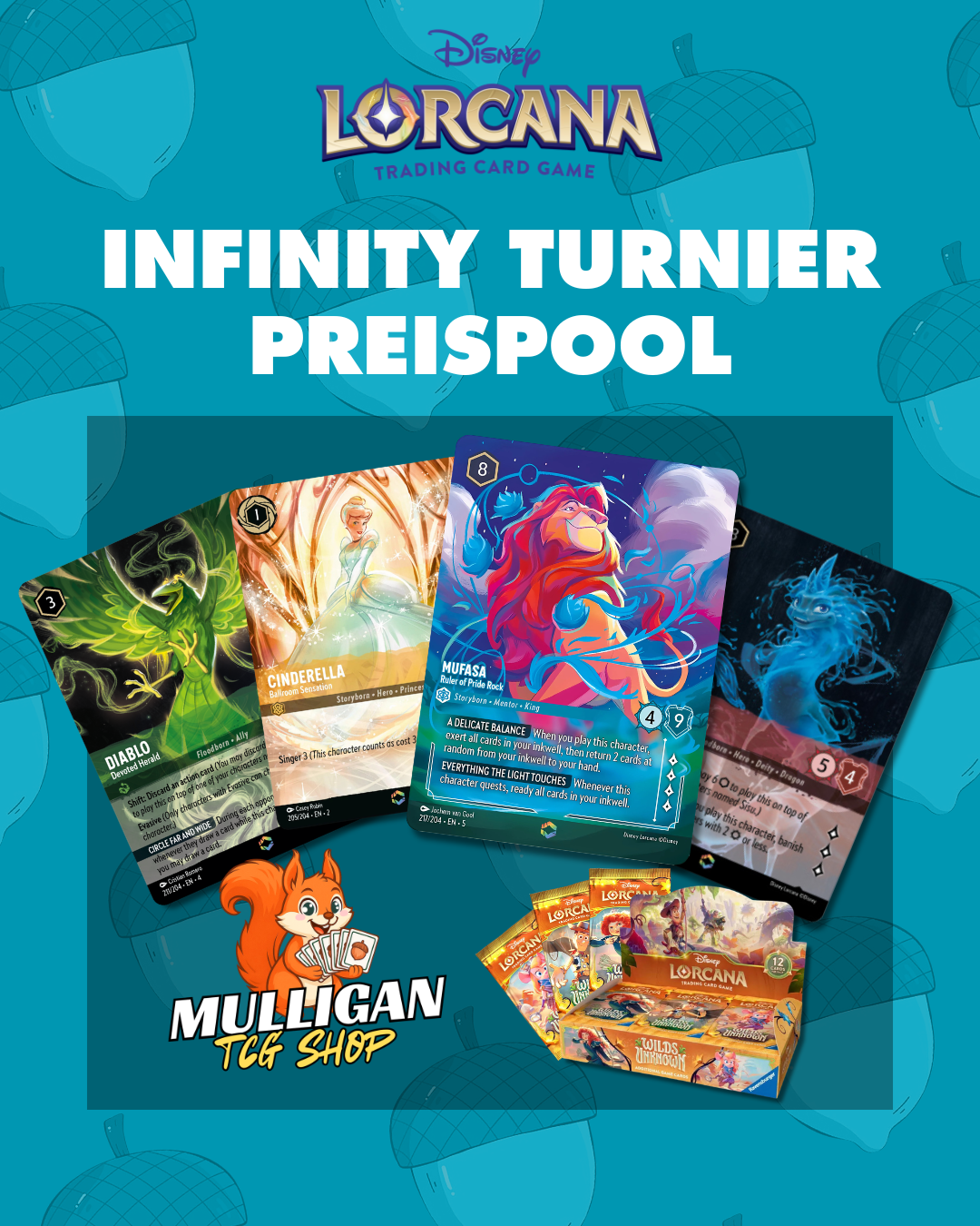 Disney Lorcana Infinity Turnier - 23.05.26, 10:00 Uhr