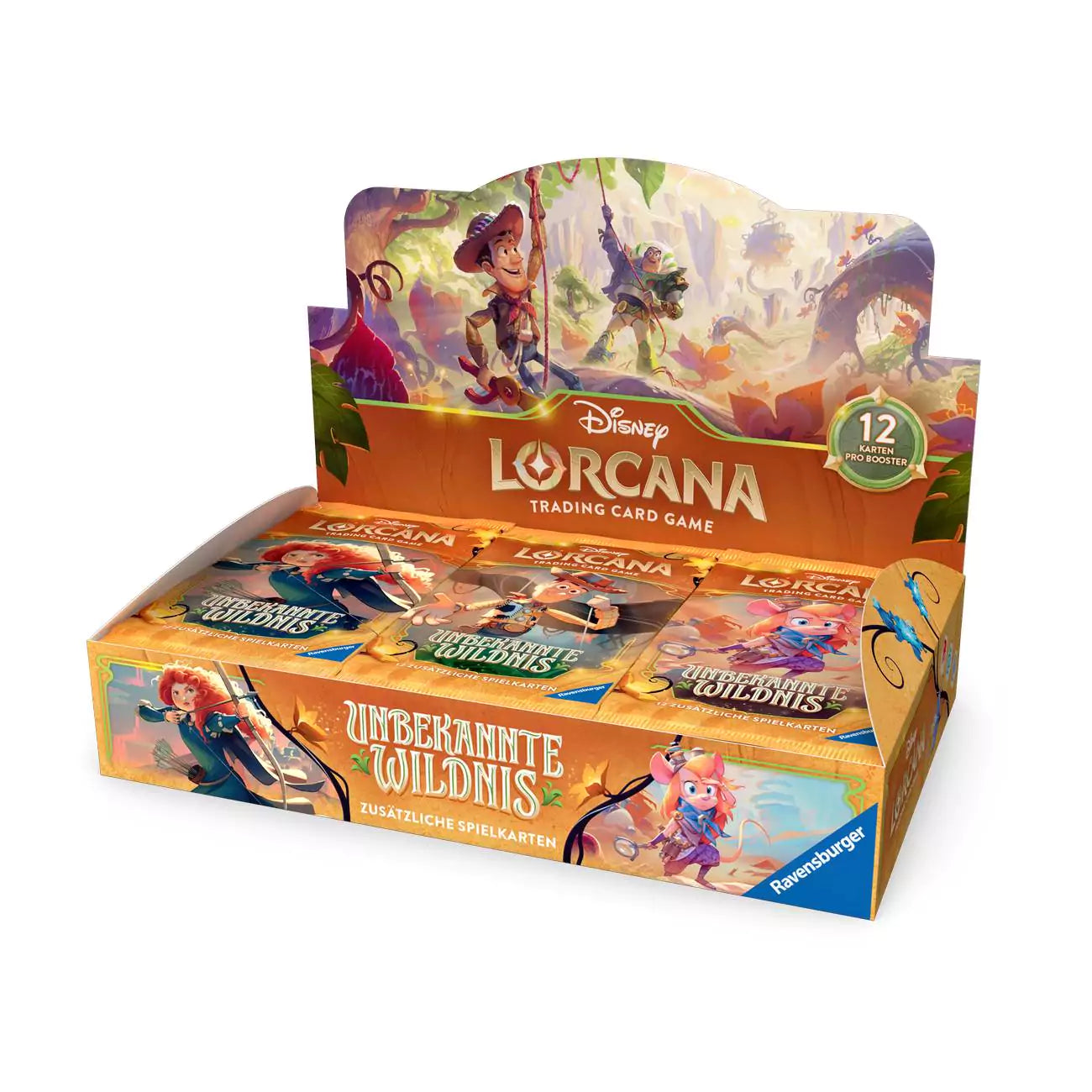 Disney Lorcana TCG - Unbekannte Wildnis - Display DE