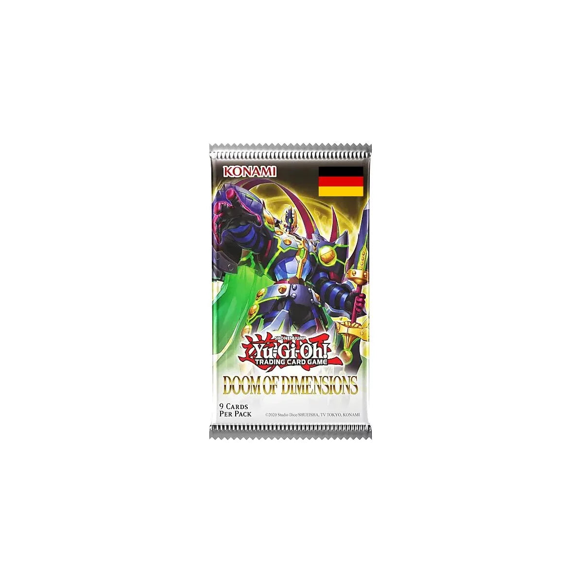 Yu-Gi-Oh Auf Lager Doom of Dimensions Booster DE